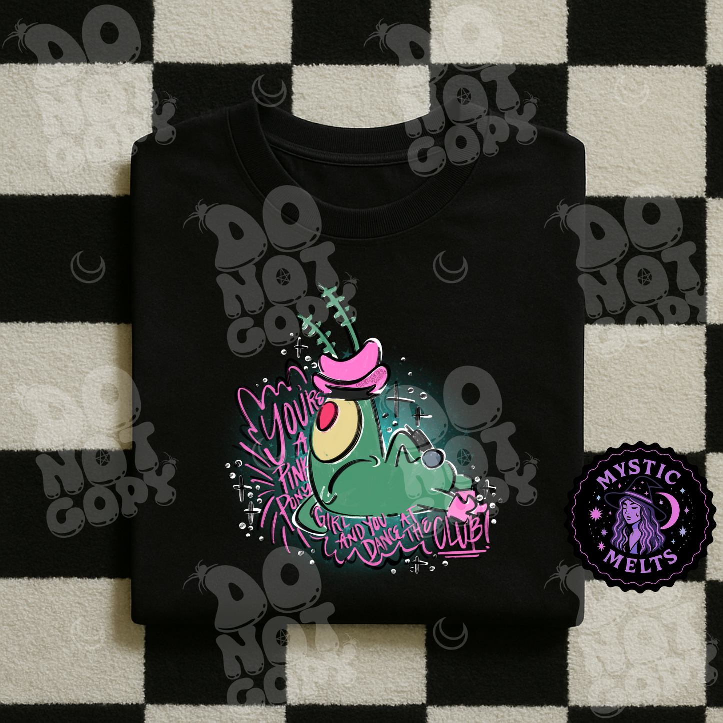 Pink Pony Plankton
